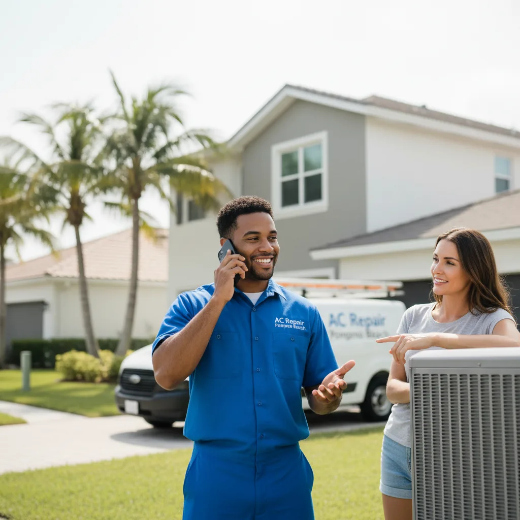 AC Repair Pompano Beach customer support in Carencro